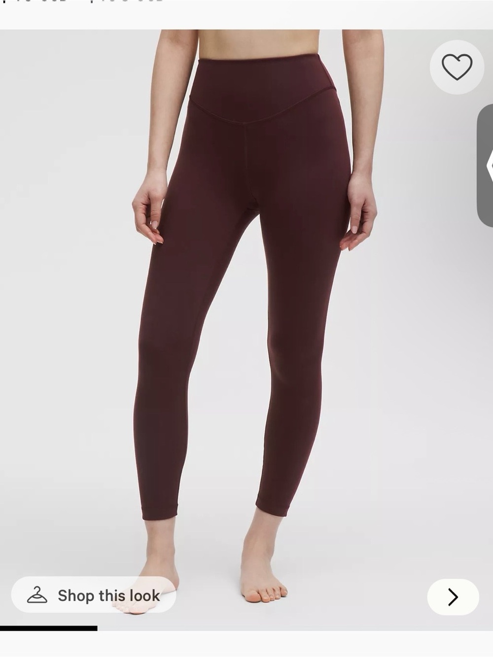 Wunder Under SmoothCover High-Rise Tight 25"